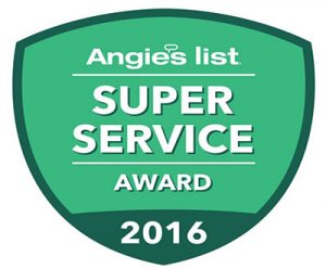 Angies List Super Service Award 2016