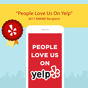 People Love Us On Yelp 2017 Award